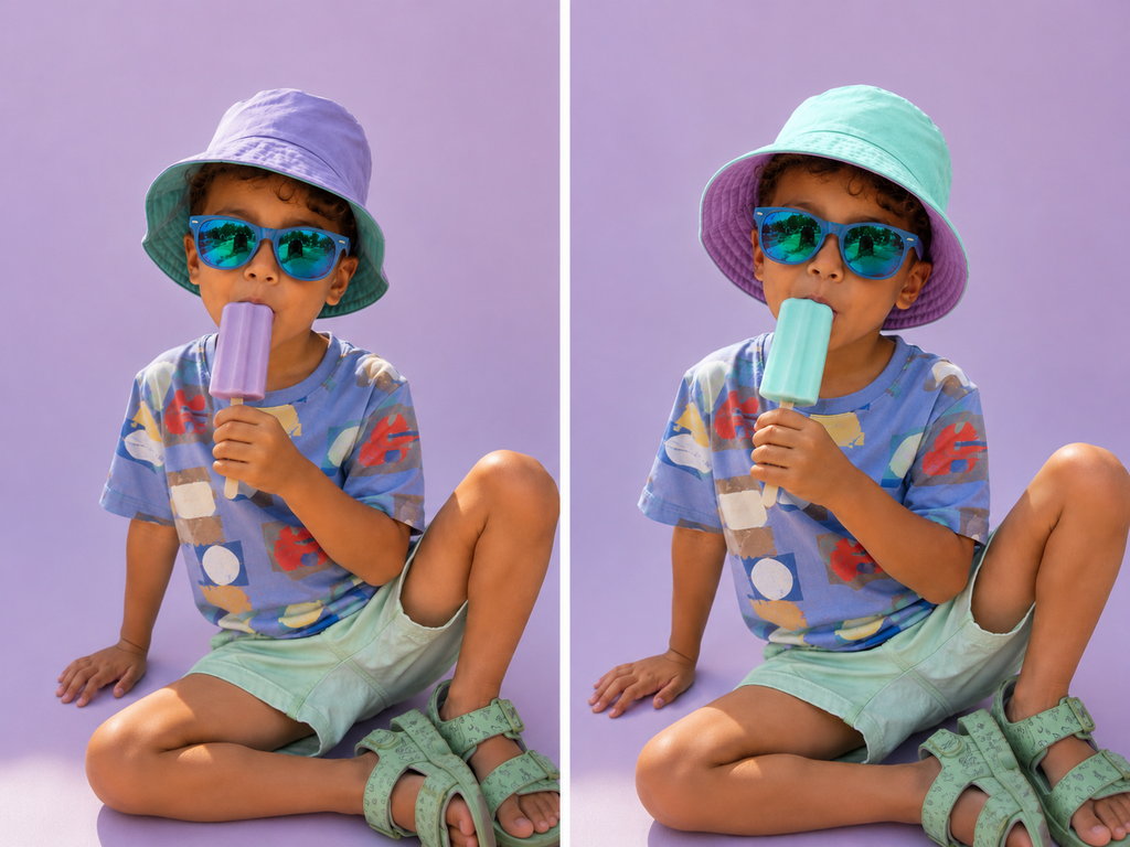 Vändbar solhatt/ Bucket Hat